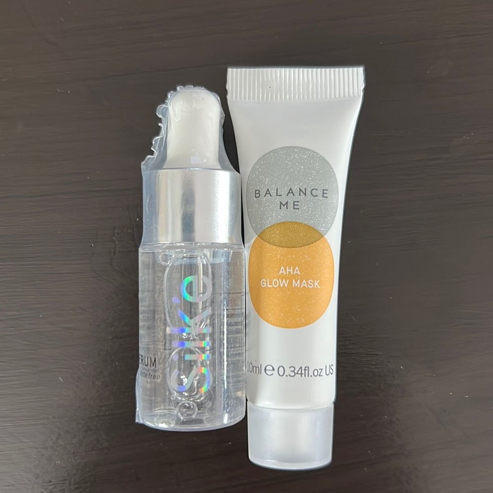 Silk’e Hair Serum and Balance Me AHA Glow Mask New!